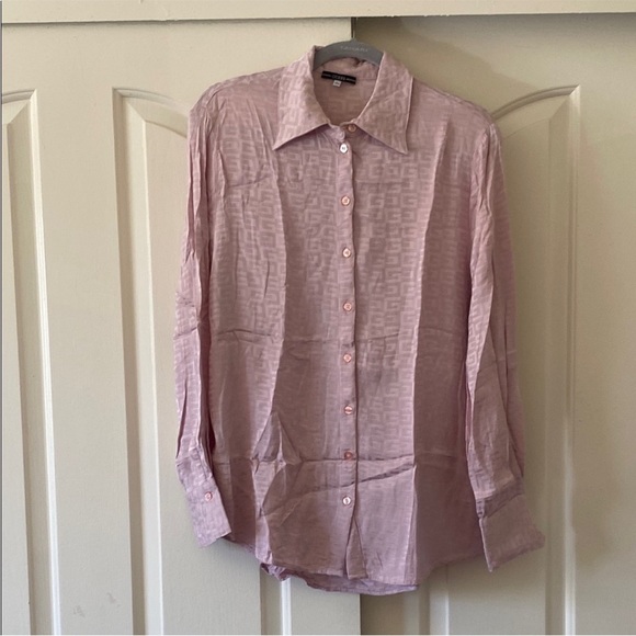 GUESS Women’s Pink Designer Shirt. Size L - Picture 1 of 6